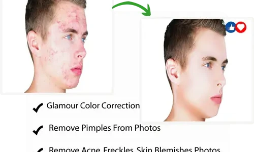Glamour color correction