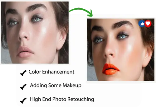 ClippAsia There are Sample photo in this banner Photography Retouching  Service banner 
