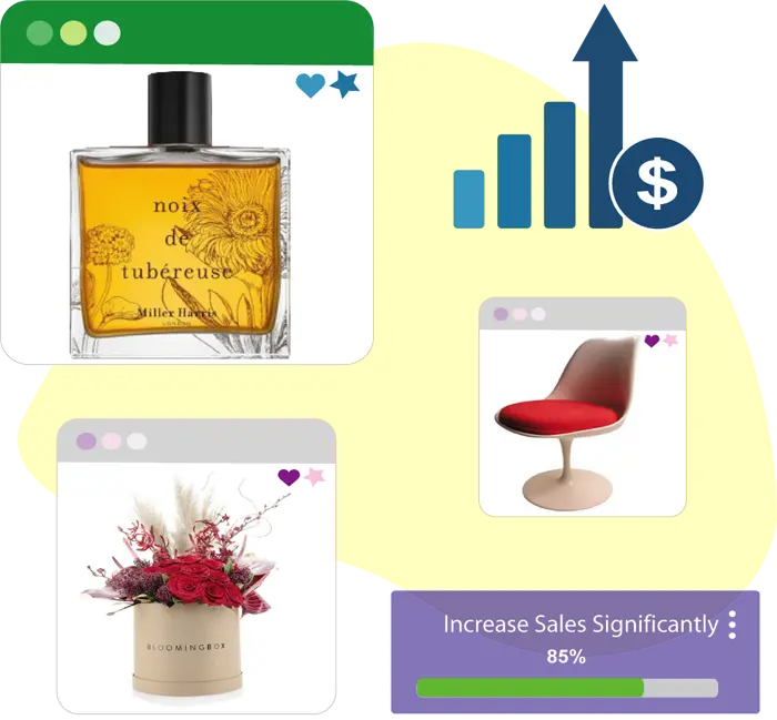 ClippAsia There are Sample photo in this banner comparing other company eCommerce Product Photo Editing Service banner 
