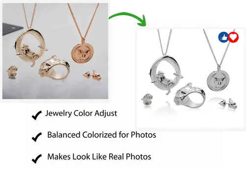 ClippAsia There are Sample photo in this banner simple Jewelry Color Adjust Service banner 